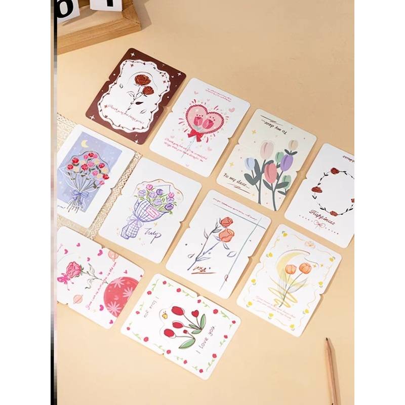 H76 - GREETING CARD, WRITTEN IN WRITING (FULL OF $30 FOR MAIL)
